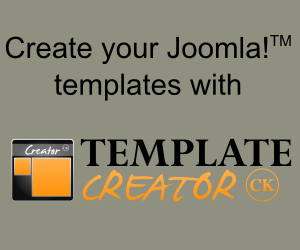 Create your Joomla templates with Template Creator CK