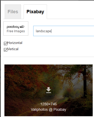 pixabay image select