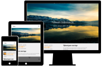 Responsive design joomla template